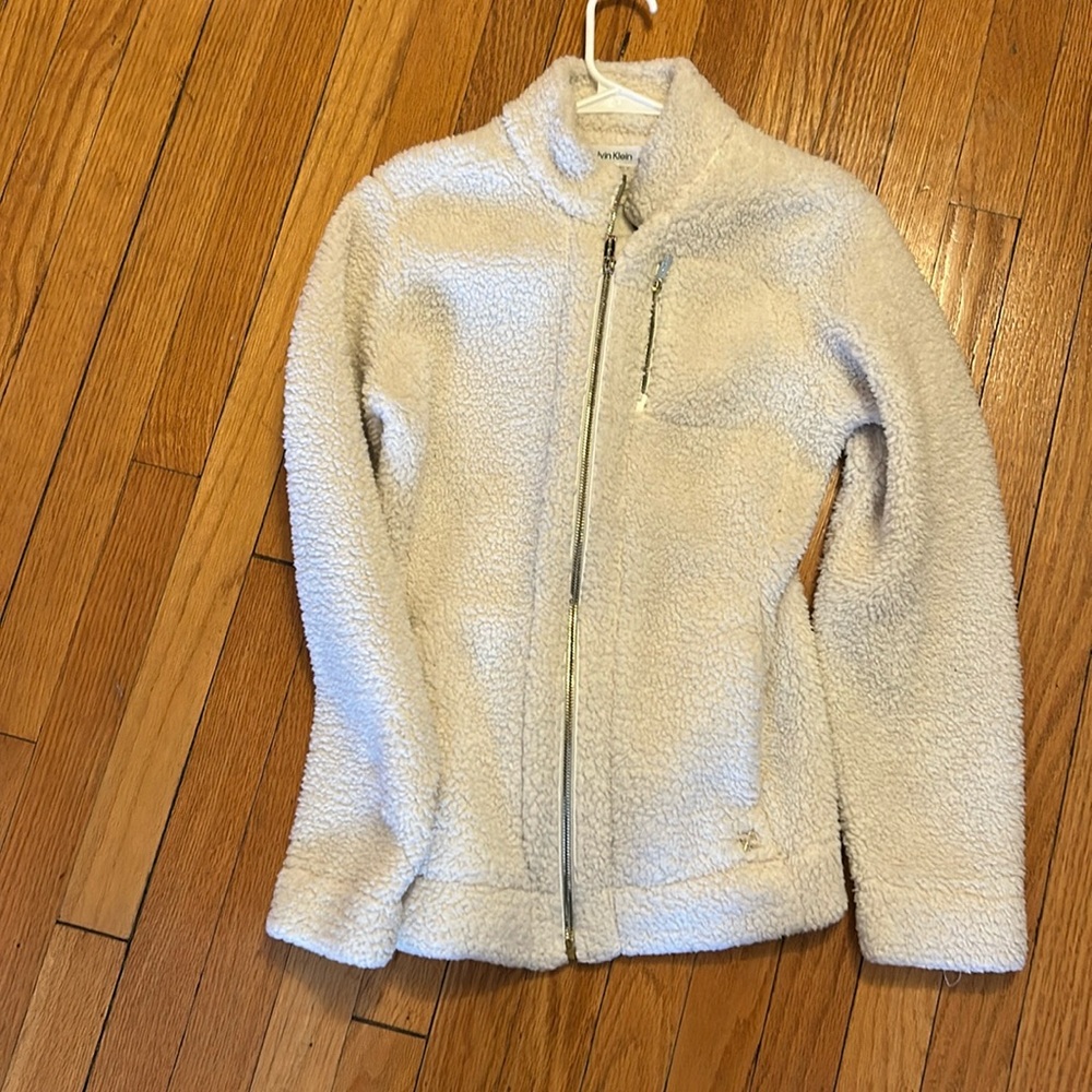 Calvin Klein fleece coat